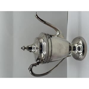 Vintage Victoruan Plate Silver Teapot with Lid